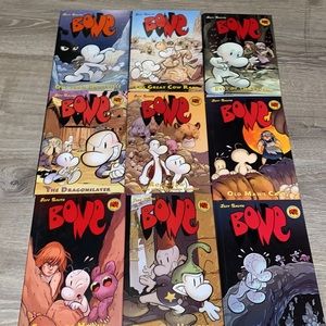 Bones hardcover book series by Jeff Smith